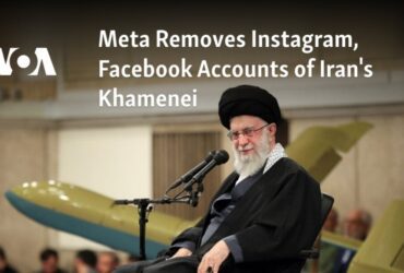 Meta removes Facebook and Instagram accounts of Iran’s Supreme Leader