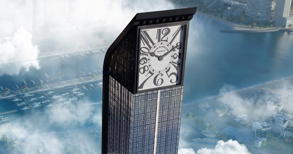 Dubai is building the world’s tallest residential clock tower